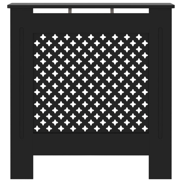 Musta mdf lämpöpatterin suoja Constantuin 78cm