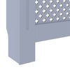 MDF lämpöpatterin suoja harmaa 78 cm