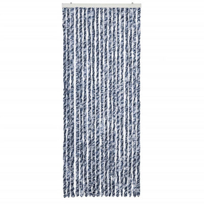 Sinivalkoinen hyönteisverho Septilici 56x200cm (chenille)