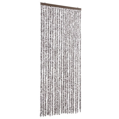 Ruskea ja beige hyönteisverho Septilici 56x200cm (chenille)