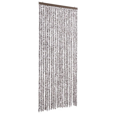 Ruskea ja beige hyönteisverho Septilici 90x200cm (chenille)