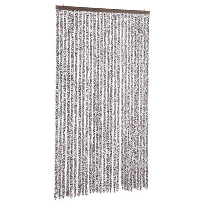 Ruskea ja beige hyönteisverho Septilici 120x220cm (chenille)