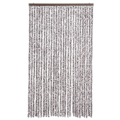 Ruskea ja beige hyönteisverho Septilici 120x220cm (chenille)