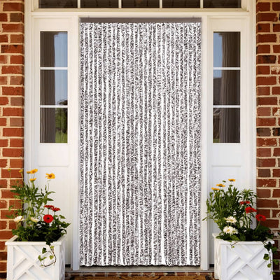 Ruskea ja beige hyönteisverho Septilici 120x220cm (chenille)