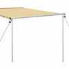 Asuntoauton ja -vaunun markiisi 1,2x2x2,15 m beige