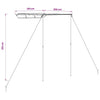 Asuntoauton ja -vaunun markiisi 1,2x2x2,15 m beige