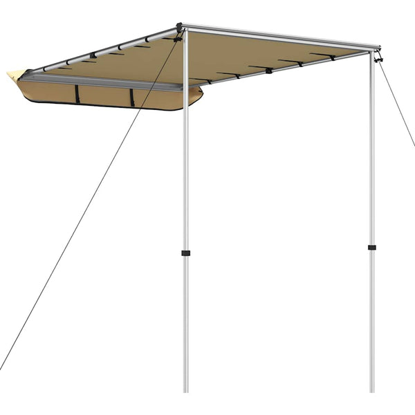Asuntoauton ja -vaunun markiisi 1,8x2x2,15 m beige