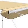 Asuntoauton ja -vaunun markiisi 1,8x2x2,15 m beige