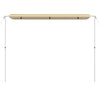 Asuntoauton ja -vaunun markiisi 3x3x2,15 m beige