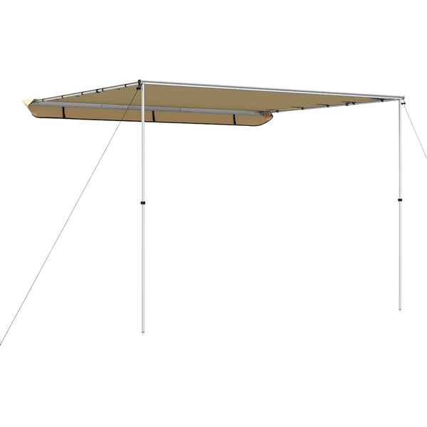 Asuntoauton ja -vaunun markiisi 3,6x3x2,15 m beige