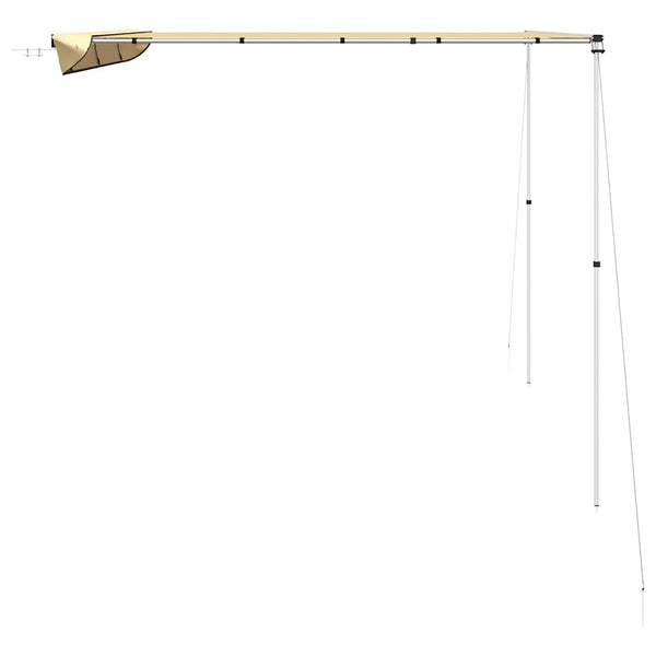 Asuntoauton ja -vaunun markiisi 3,6x3x2,15 m beige