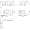Asuntoauton ja -vaunun markiisi 3,6x3x2,15 m beige