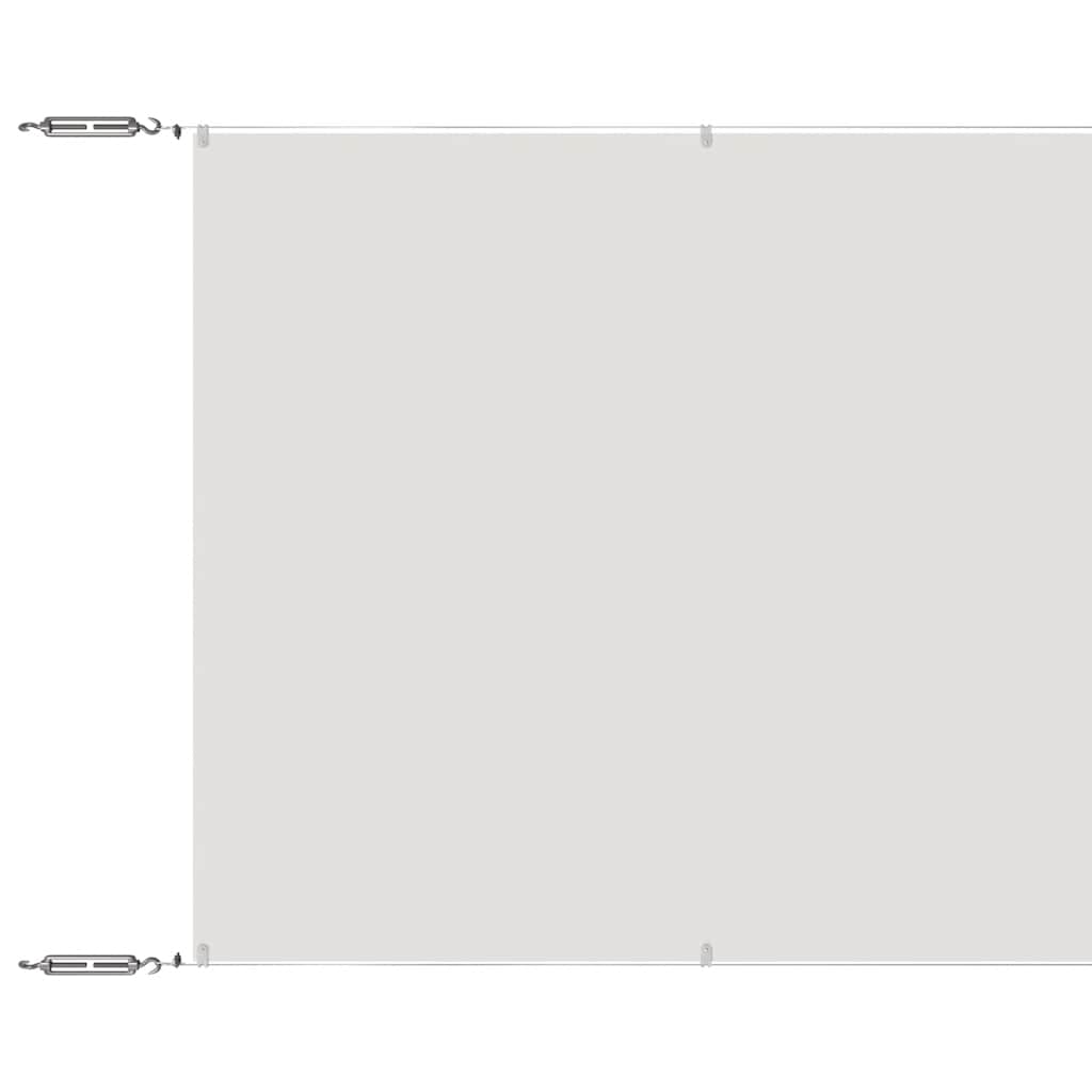 Pystymarkiisi valkoinen 60x800 cm Oxford kangas