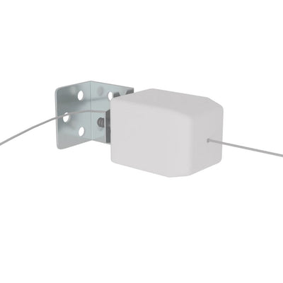 Valkoinen pystymarkiisi Keifer 140x420cm (oxford kangas)