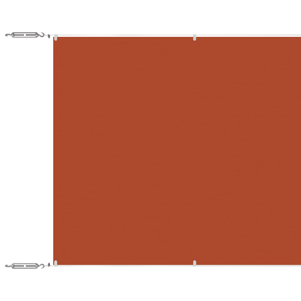 Pystymarkiisi terrakotta 60x1000 cm Oxford kangas