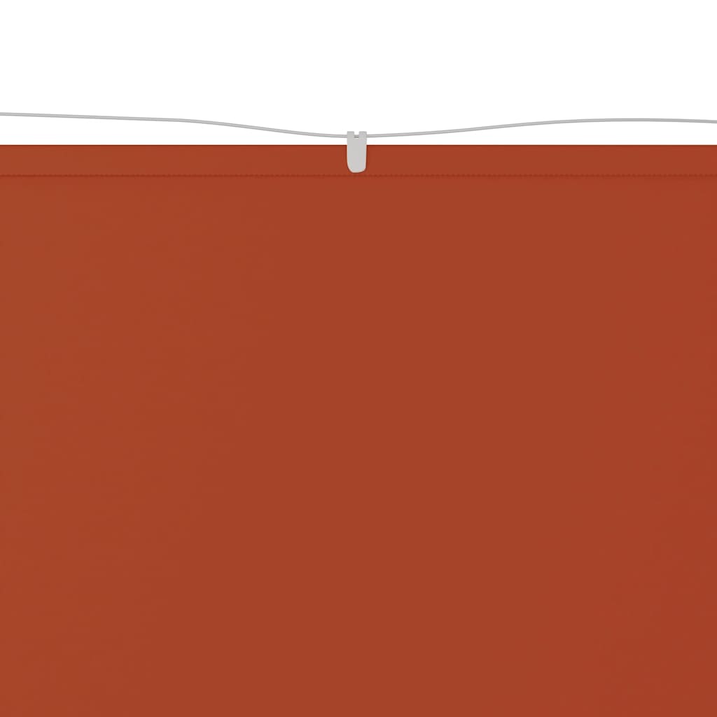 Pystymarkiisi terrakotta 60x1000 cm Oxford kangas