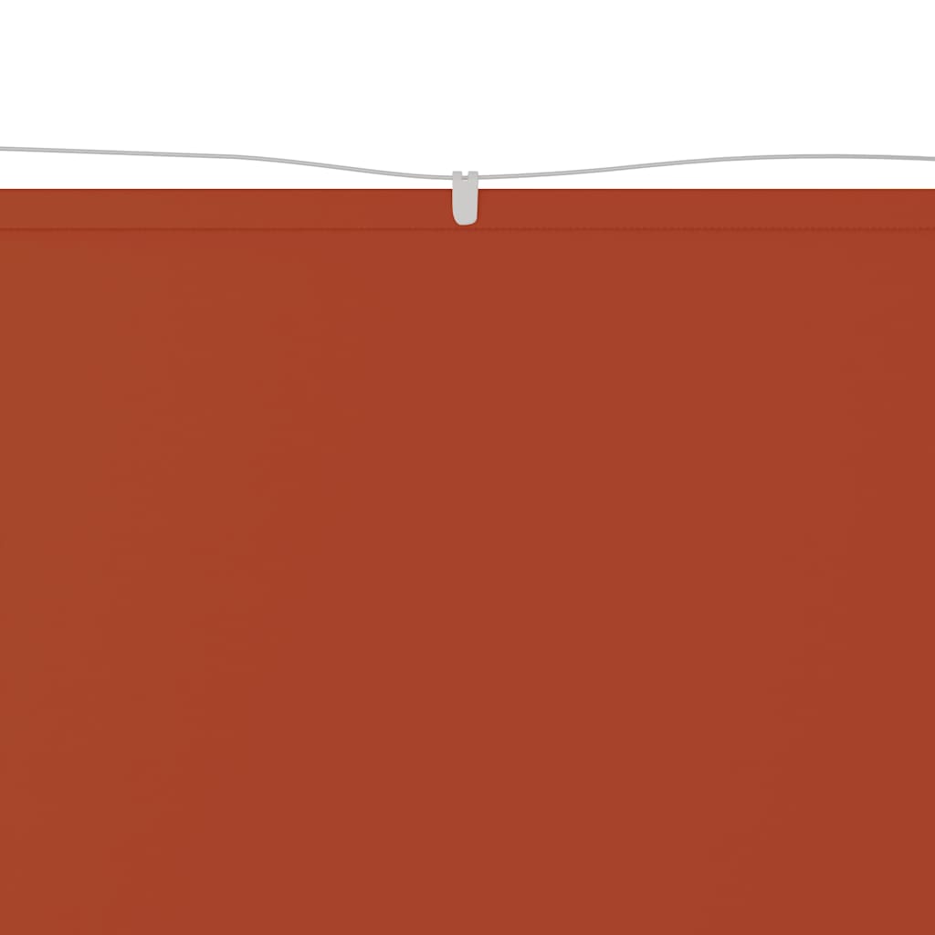 Pystymarkiisi terrakotta 140x800 cm Oxford kangas