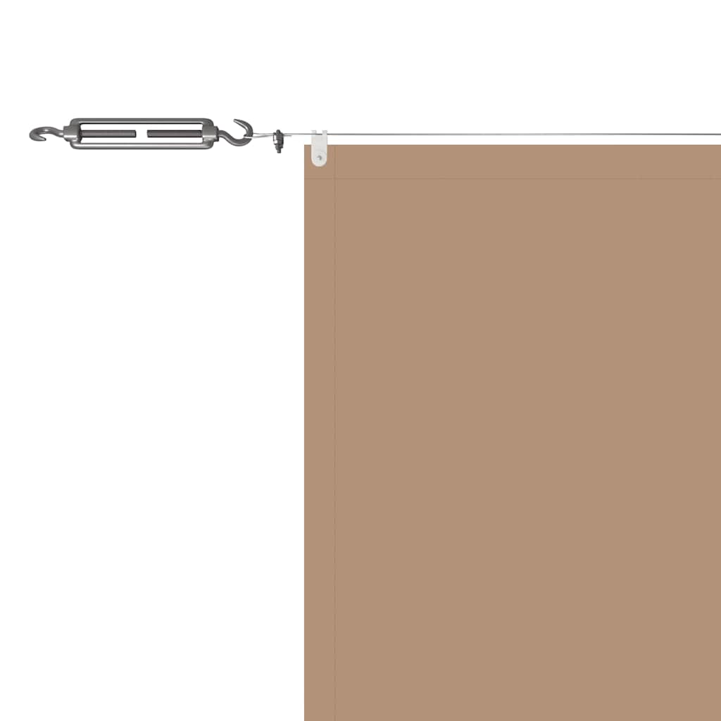 Pystymarkiisi taupe 100x1000 cm Oxford kangas
