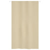 Parvekkeen suoja beige 140x240 cm Oxford kangas