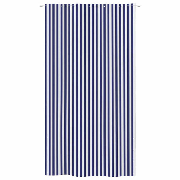 Parvekkeen suoja sininen ja valkoinen 140x240 cm Oxford kangas
