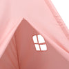 Lasten tiipiiteltta + laukku peachskin pinkki 120x120x150 cm