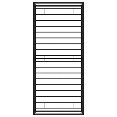 Musta sängynrunko Hamza 100x200cm (metalli)