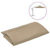 Aurinkovarjon vaihtokangas taupe 300 cm