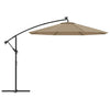 Aurinkovarjon vaihtokangas taupe 300 cm