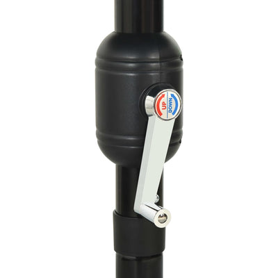 Taupe aurinkovarjo Savola 3,5 m (3-tasoinen, alumiinitolppa)