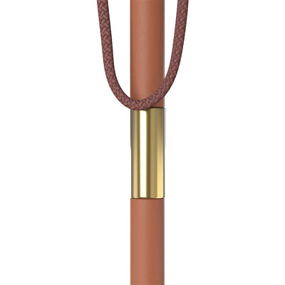 Musta puutarha-aurinkovarjo puutolpalla Darca 150x200cm