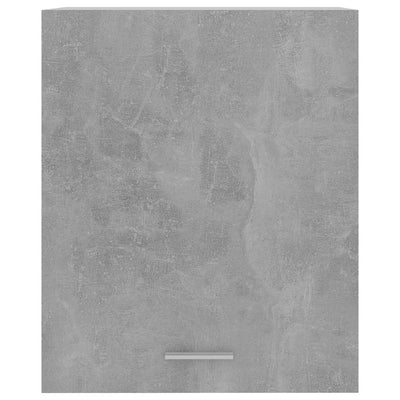 Seinäkaapit 2 kpl betoninharmaa 50x31x60 cm tekninen puu