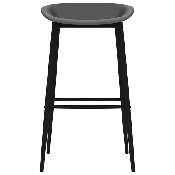 5-osainen baarisarja musta ja harmaa