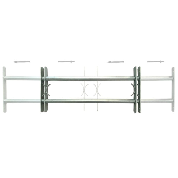 Säädettävä ikkunan turvaristikko Ammar 700 - 1050 mm (2 kpl)