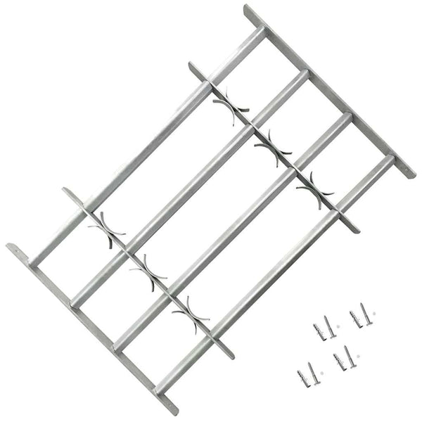 Säädettävä ikkunan turvaristikko 2 kpl 1000 - 1500 mm