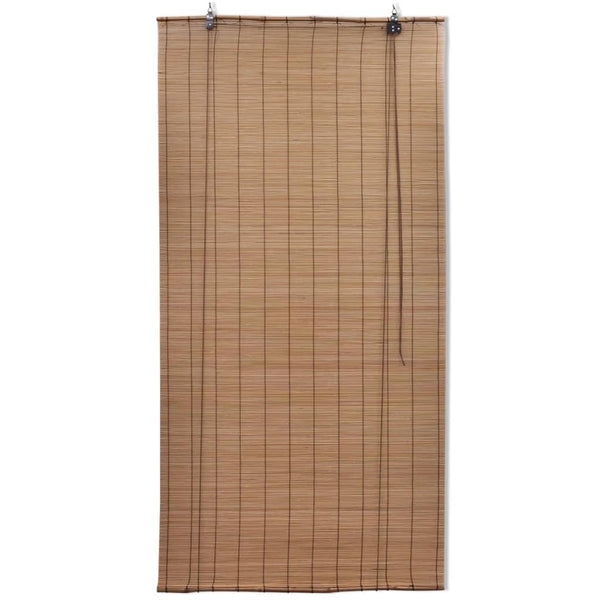 Ruskea bambu rullaverhot Zlatita 80x160cm (2 kpl)