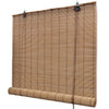 Ruskea bambu rullaverhot Arly 100x160cm (2 kpl)