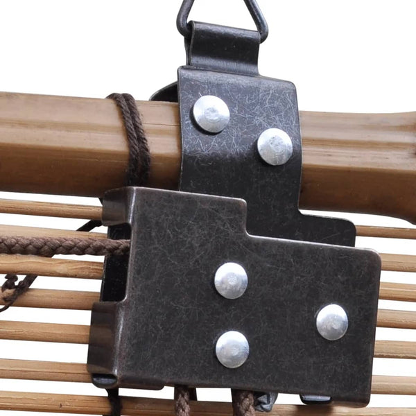 Ruskea bambu rullaverhot Arly 100x160cm (2 kpl)