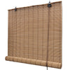 Bambu rullaverhot 2kpl ruskea 120 x 220 cm