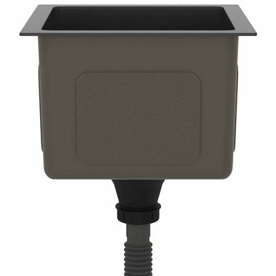 Musta käsintehty tiskiallas Nilofer (ruostumaton teräs)