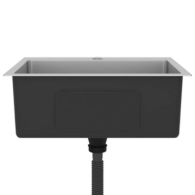 Ruostumaton teräs käsintehty keittiön tiskiallas Nilofer