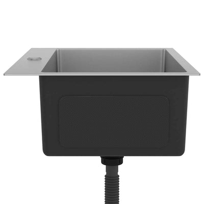 Ruostumaton teräs käsintehty keittiön tiskiallas Nilofer