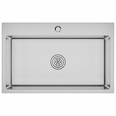 Ruostumaton teräs käsintehty keittiön tiskiallas Nilofer