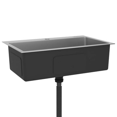 Ruostumaton teräs käsintehty keittiön tiskiallas Nilofer