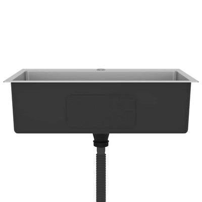 Ruostumaton teräs käsintehty keittiön tiskiallas Nilofer