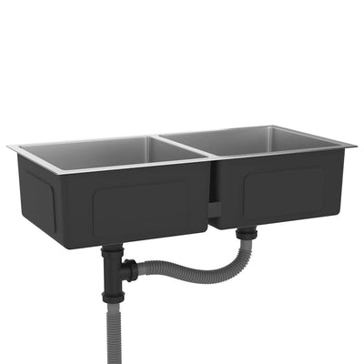 Ruostumaton teräs käsintehty keittiön tiskiallas Nilofer