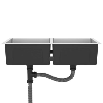 Ruostumaton teräs käsintehty keittiön tiskiallas Nilofer