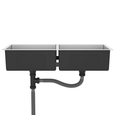 Ruostumaton teräs käsintehty keittiön tiskiallas Nilofer