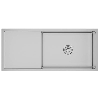 Ruostumaton teräs käsintehty keittiön tiskiallas Nilofer