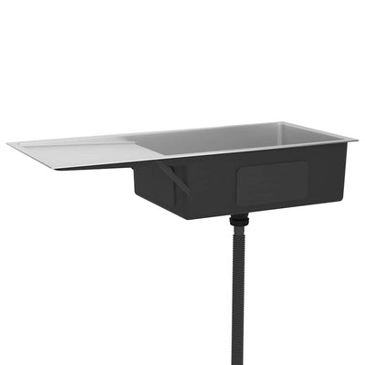 Ruostumaton teräs käsintehty keittiön tiskiallas Nilofer