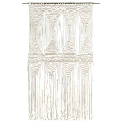 Macrame verho 140x240 cm puuvilla